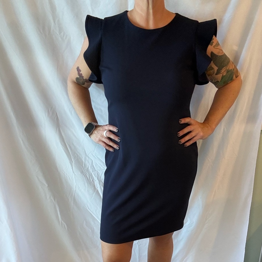 Calvin Klein Navy Mini Dress